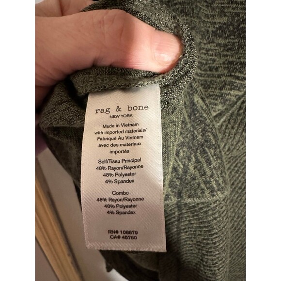 Rag & Bone AmelieLong Sleeve Top - Picture 4 of 5